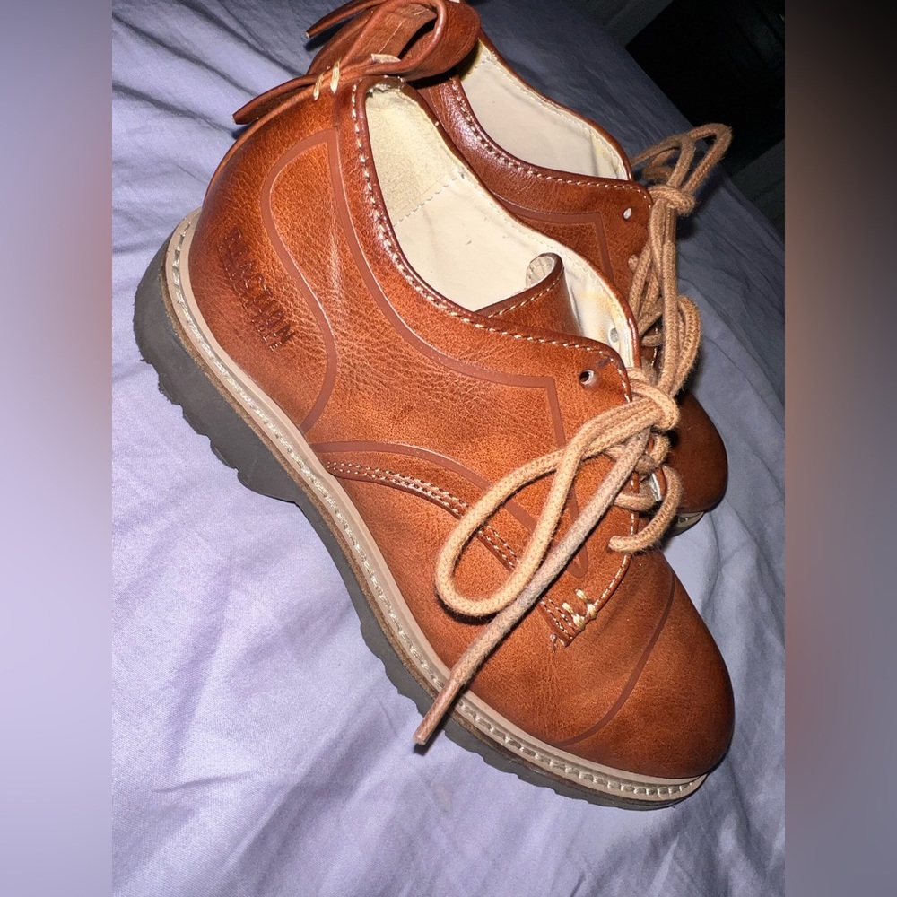 Kenneth Cole New York Little Boys Brown Dress Shoe